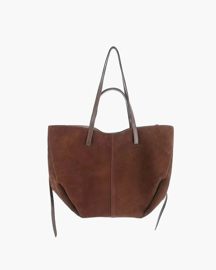 Clara - Suede Tote Bag