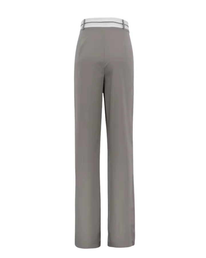 Elise - Palazzo Contrast Trousers