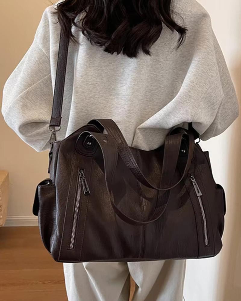 Amara Leather Tote Bag