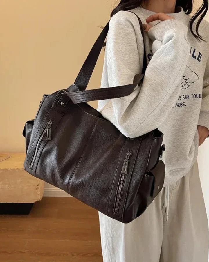 Amara Leather Tote Bag