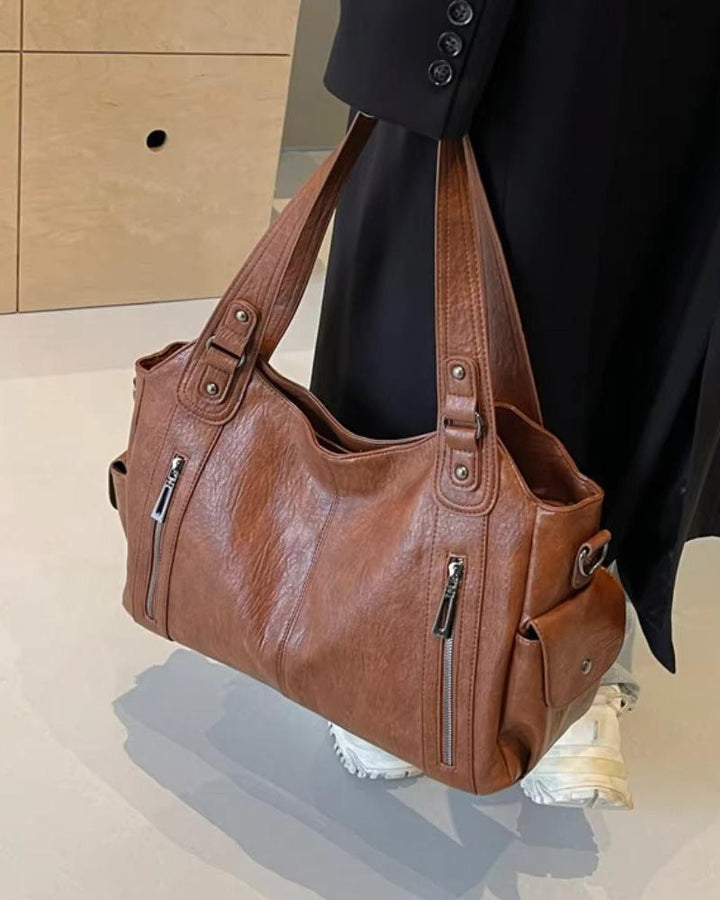 Amara Leather Tote Bag