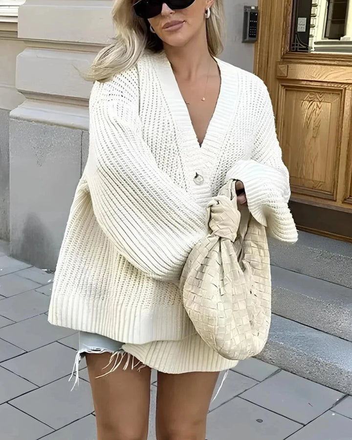 Elena - V-Neck Cardigan