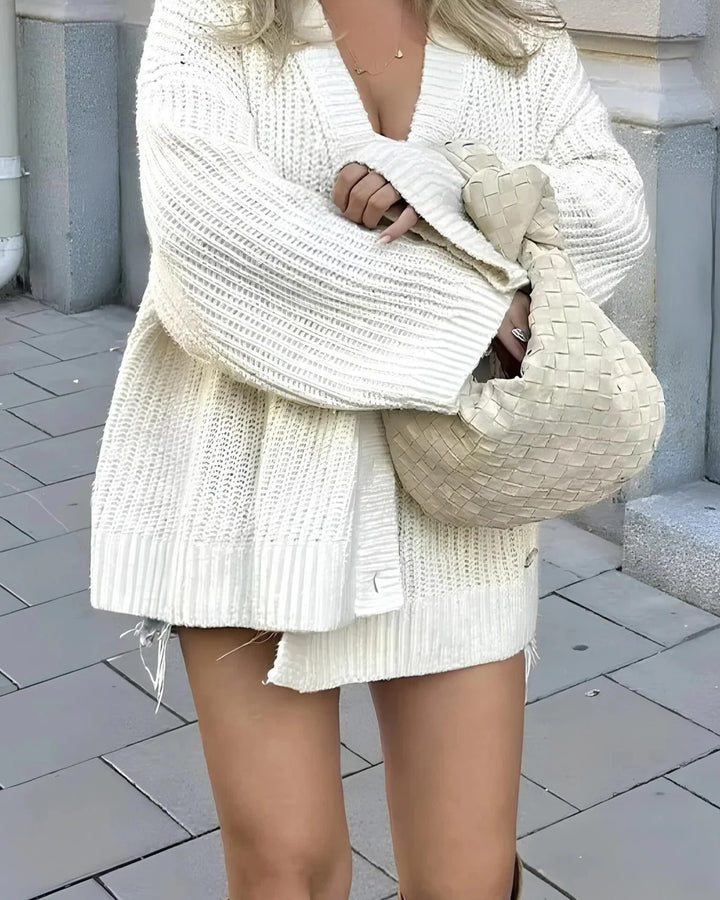 Elena - V-Neck Cardigan