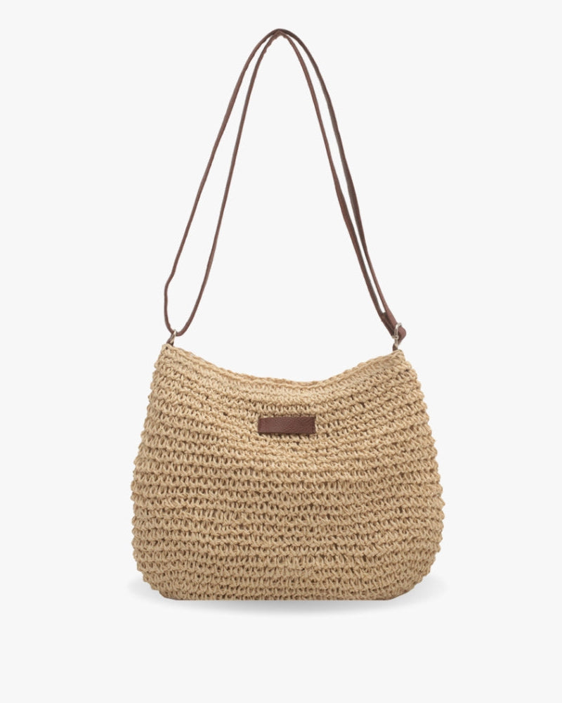 Elena - Woven Summer Shoulder Bag