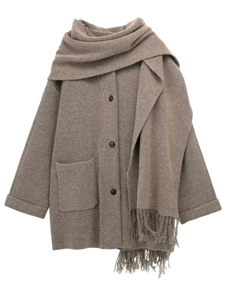 Sienna - Essential Scarf Coat