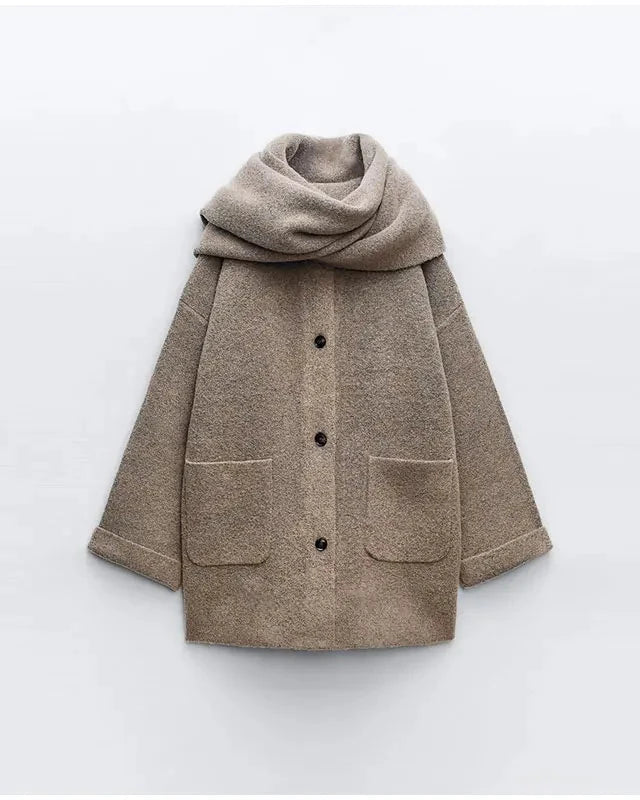 Sienna - Essential Scarf Coat