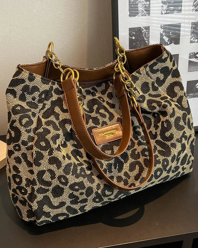 Aria - Leopard Print Bag