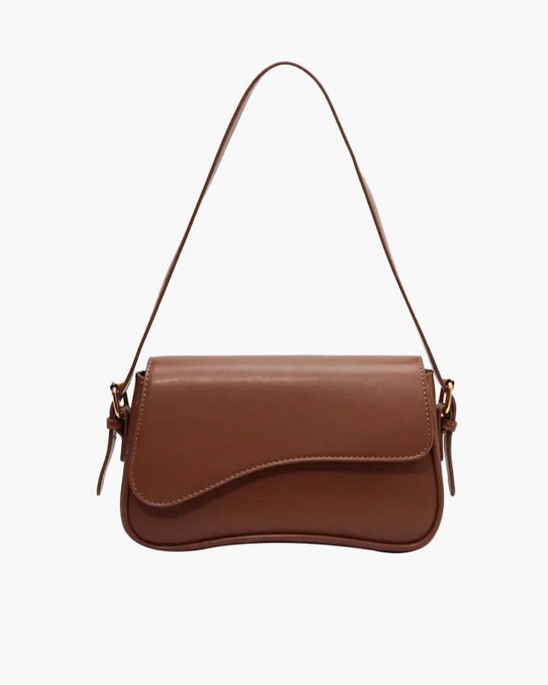 Sophia - Faux Leather Shoulder Bag