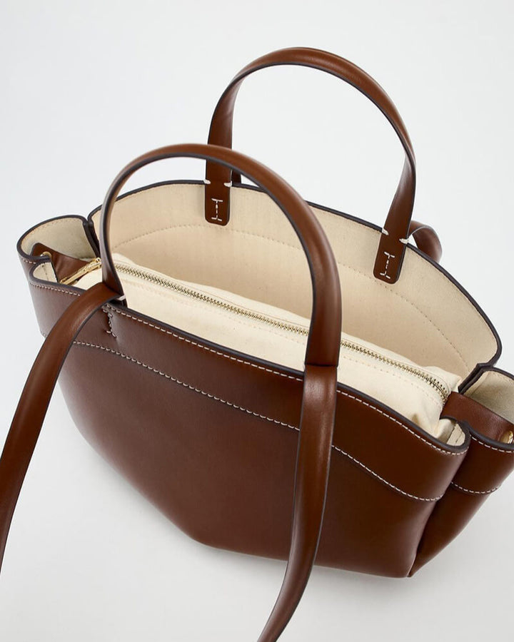 Grace - Faux Leather Shopper Bag