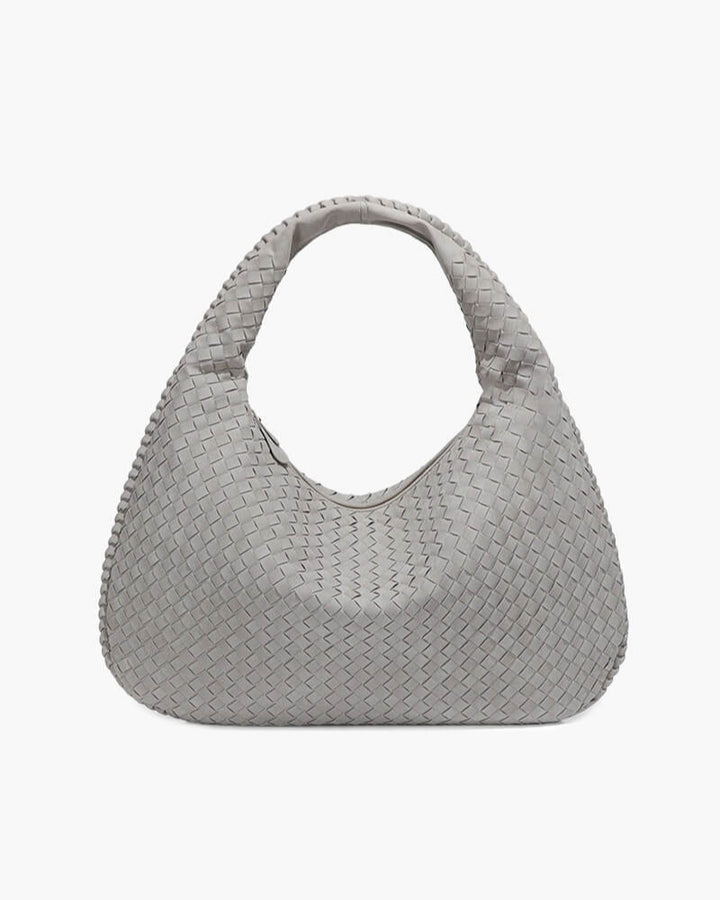 Isabella - Suede Woven Bag XL