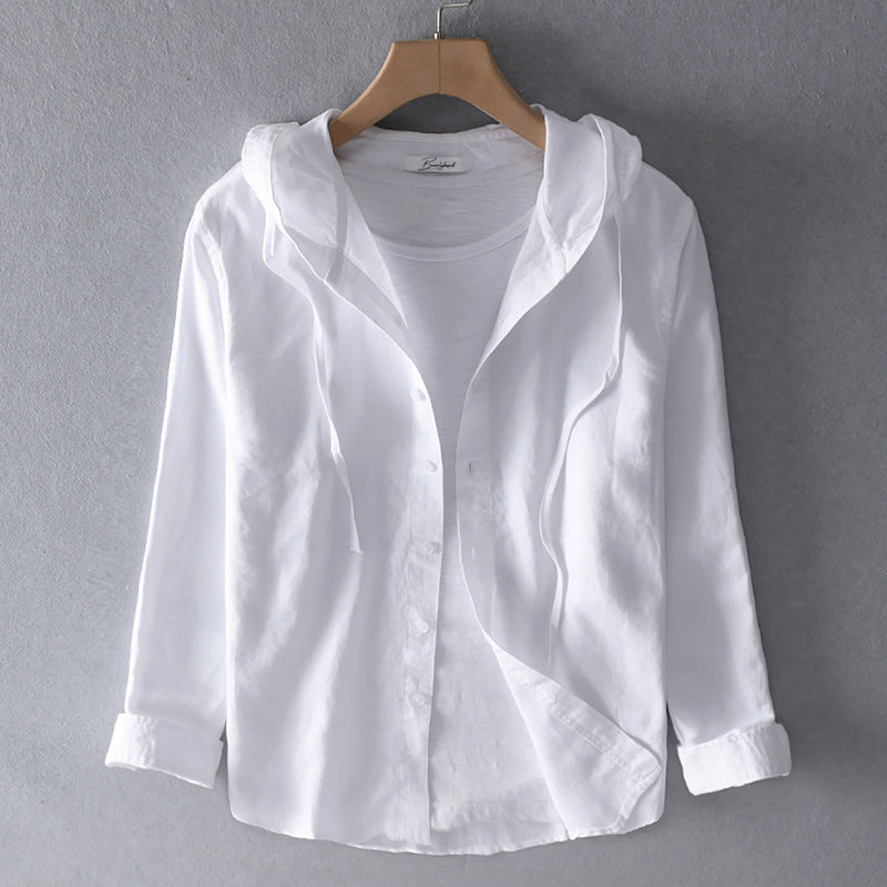 Catherine - Elegant Spring Hoodie Blouse