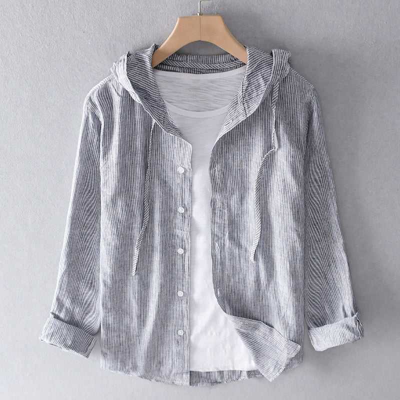 Catherine - Elegant Spring Hoodie Blouse