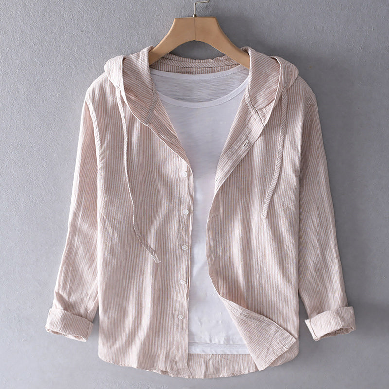 Catherine - Elegant Spring Hoodie Blouse