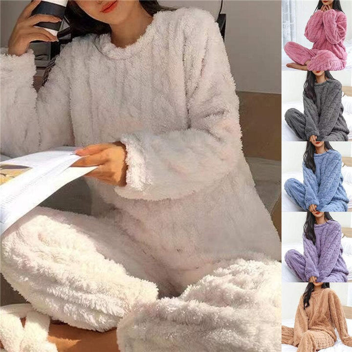 Ella - Fluffy Fleece Pyjama Set