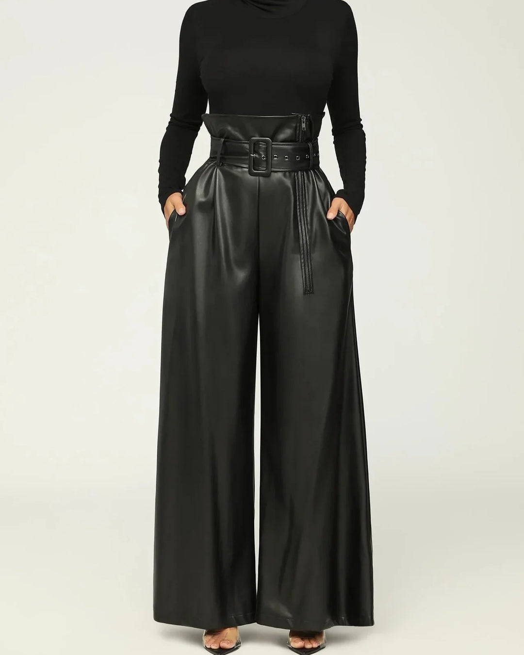 Sophie - PU Leather Pants