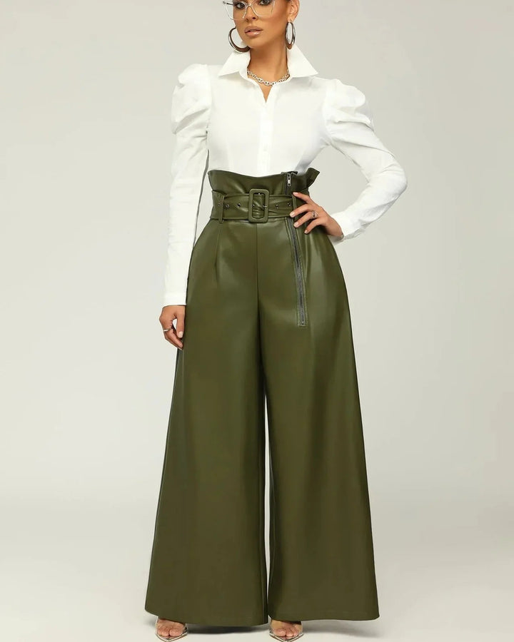 Sophie - PU Leather Pants