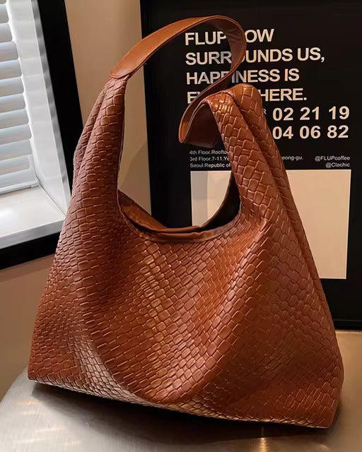 Tara - Textured Tote Bag